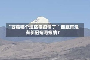 “西藏哪个地区没疫情了” 西藏有没有新冠病毒疫情？