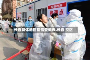 长春具体地区疫情查询表.长春 疫区