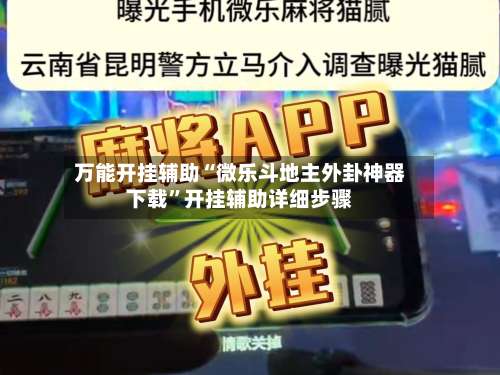 万能开挂辅助“微乐斗地主外卦神器下载”开挂辅助详细步骤-第2张图片