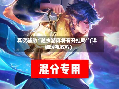 真实辅助“越乡游麻将有开挂吗”(详细透视教程)-第1张图片