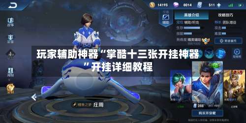 玩家辅助神器“掌酷十三张开挂神器	”开挂详细教程-第1张图片