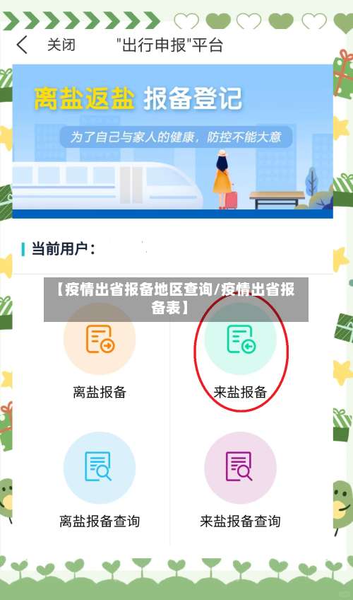 【疫情出省报备地区查询/疫情出省报备表】-第1张图片