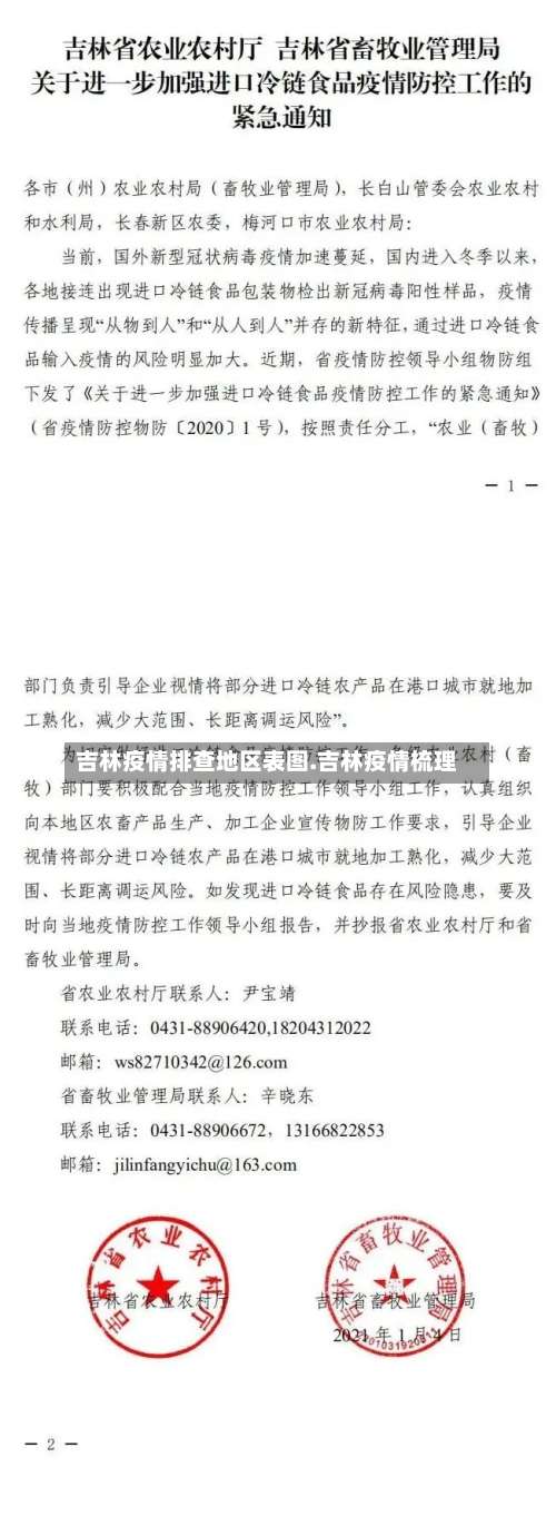 吉林疫情排查地区表图.吉林疫情梳理-第3张图片