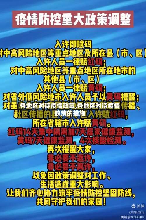 各地区对待疫情政策,各地区对待疫情政策的措施-第3张图片