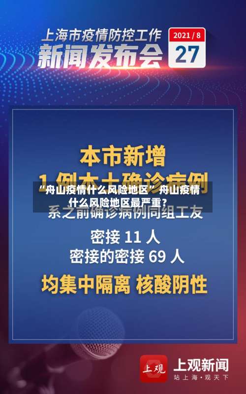 “舟山疫情什么风险地区	” 舟山疫情什么风险地区最严重？-第1张图片