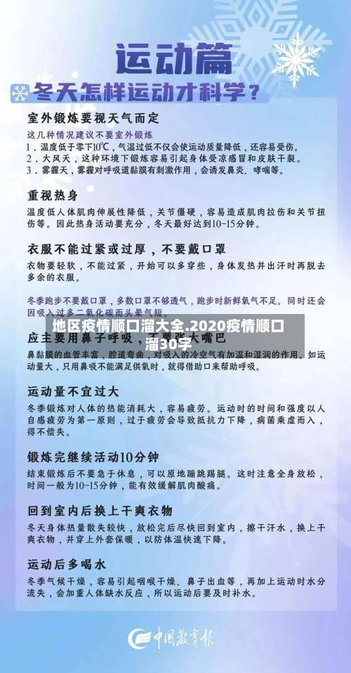 地区疫情顺口溜大全.2020疫情顺口溜30字-第2张图片