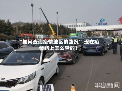 “如何查询疫情地区的路况” 现在疫情路上怎么查的？-第3张图片