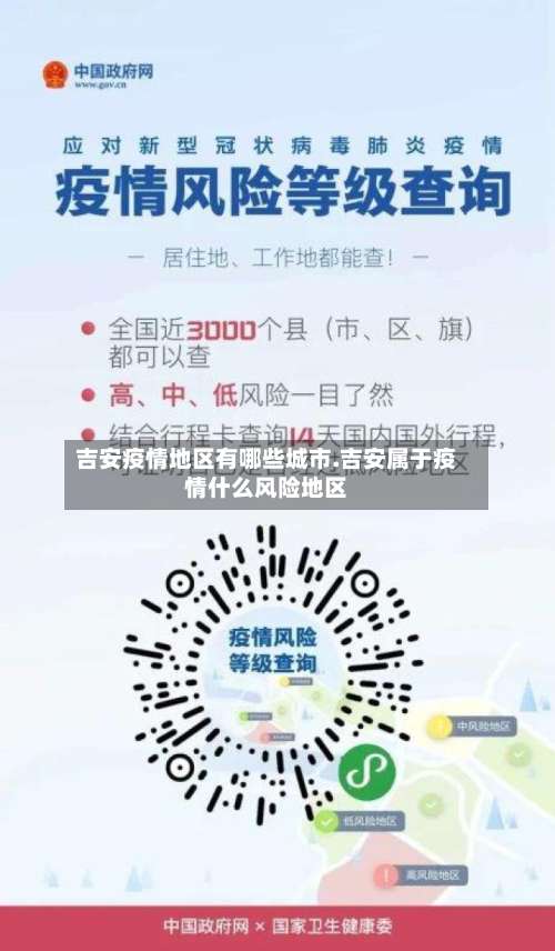 吉安疫情地区有哪些城市.吉安属于疫情什么风险地区-第3张图片