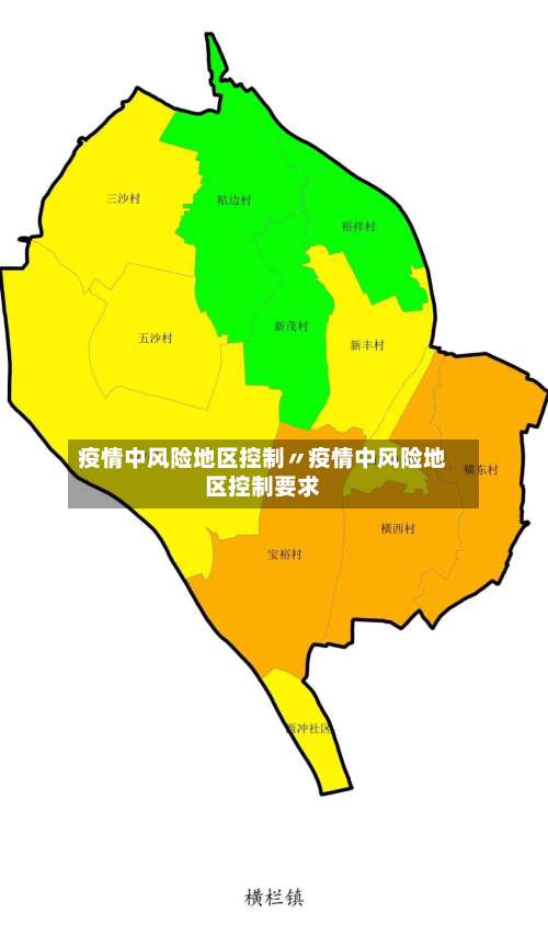 疫情中风险地区控制〃疫情中风险地区控制要求-第1张图片