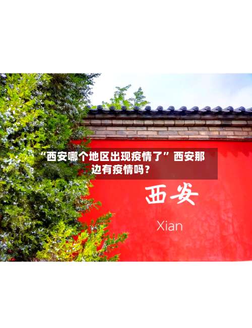 “西安哪个地区出现疫情了	” 西安那边有疫情吗？-第2张图片