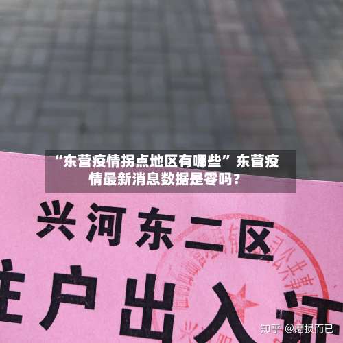 “东营疫情拐点地区有哪些” 东营疫情最新消息数据是零吗？-第3张图片